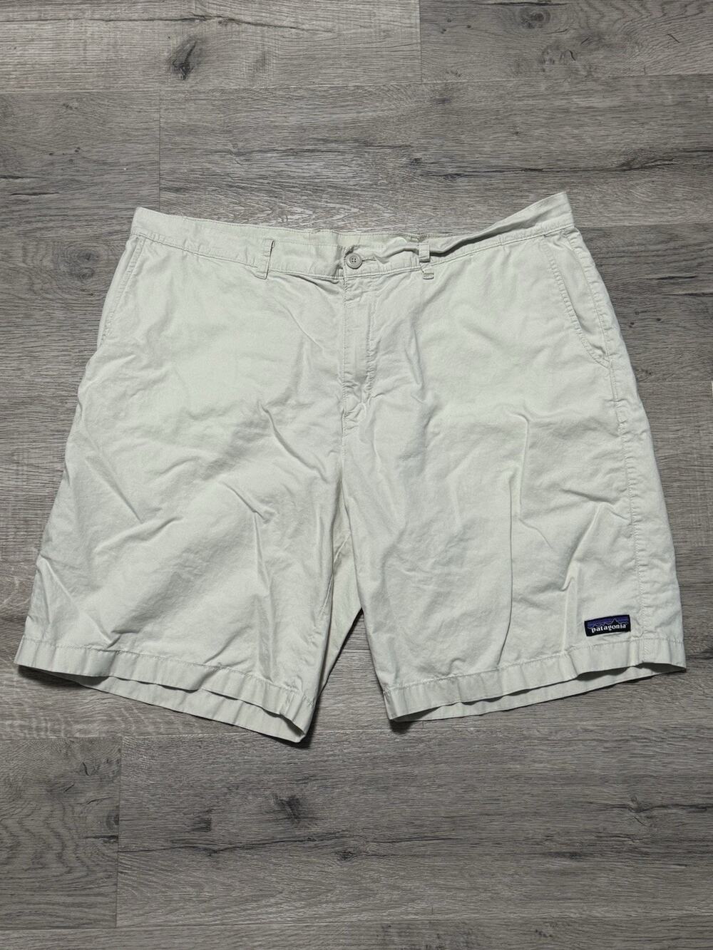 Patagonia Men's Lightweight All-Wear Hemp Shorts Organic Cotton Khaki 5776 Sz 40